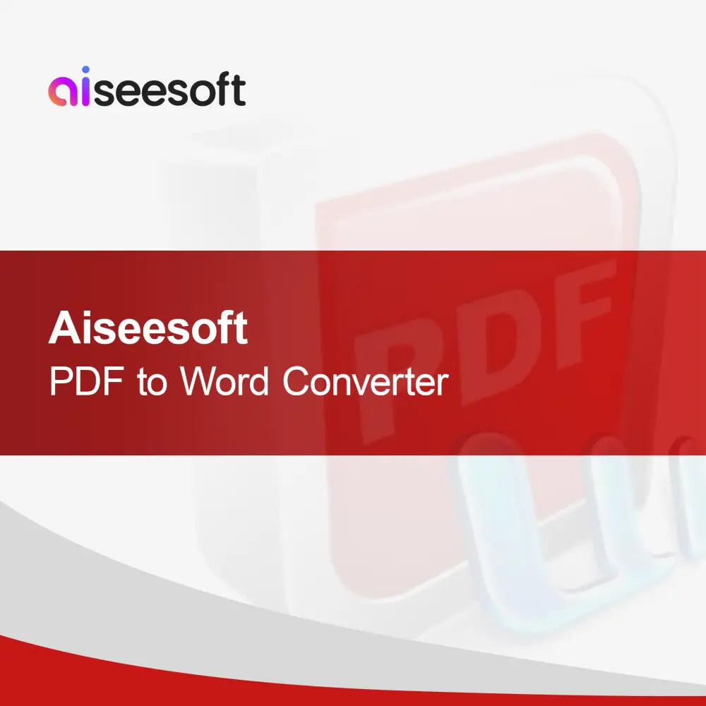 Aiseesoft PDF към Word конвертор