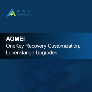 AOMEI OneKey Recovery Customization, Lebenslange Upgrades
