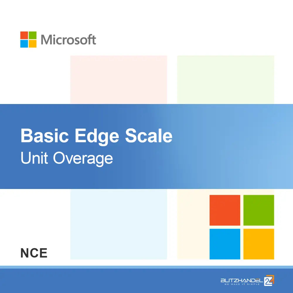 Основно надвишаване на единица за мащабиране на Edge (NCE)