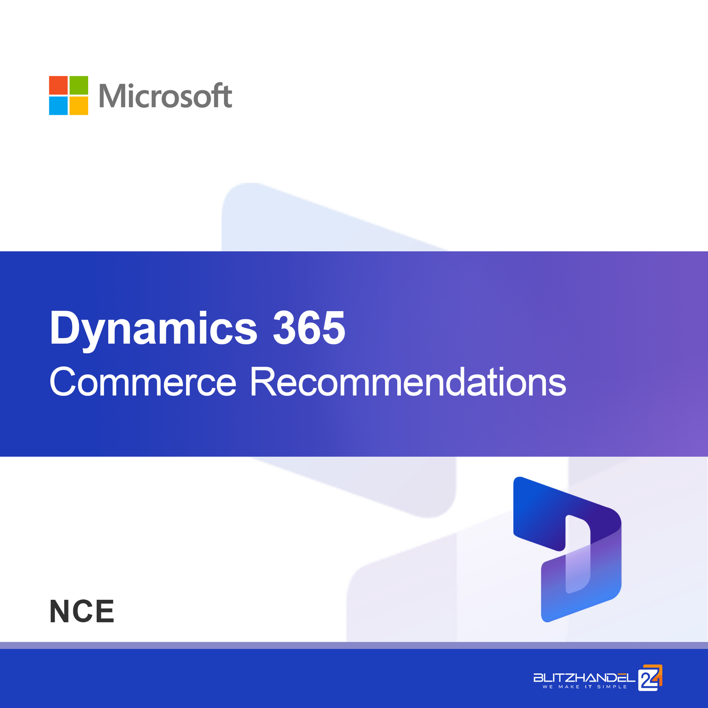 Dynamics 365 Commerce Препоръки (NCE)