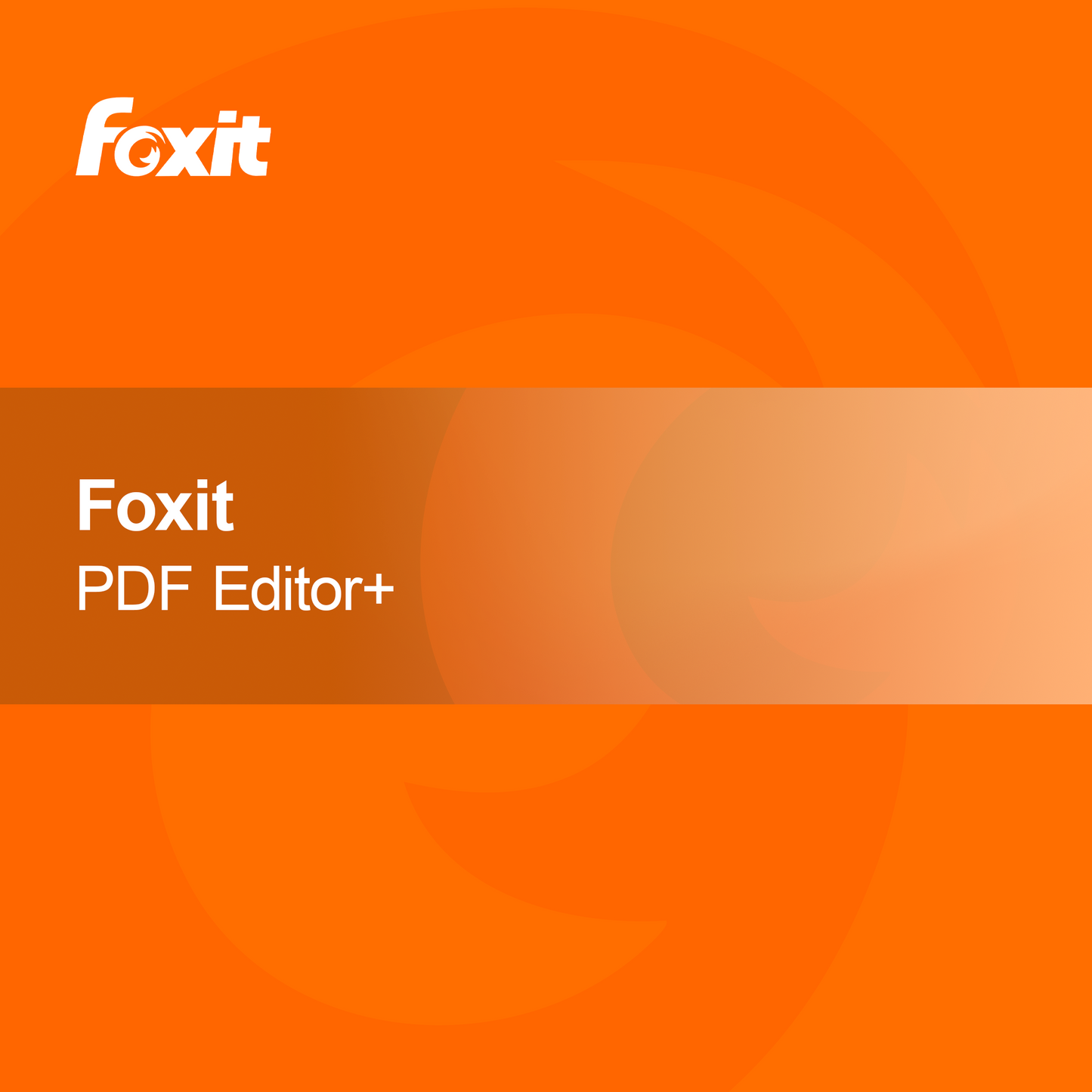 Foxit PDF редактор