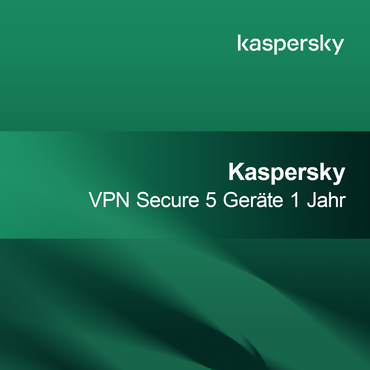 Kaspersky VPN Secure 5 Geräte 1 Jahr