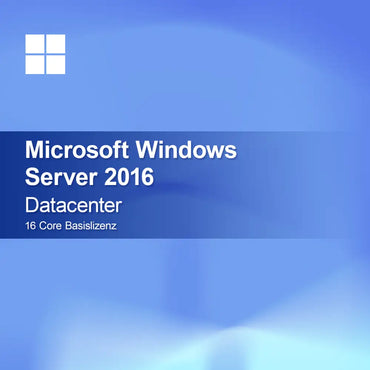Microsoft Windows Server 2016 Datacenter 16 Core Основен лиценз