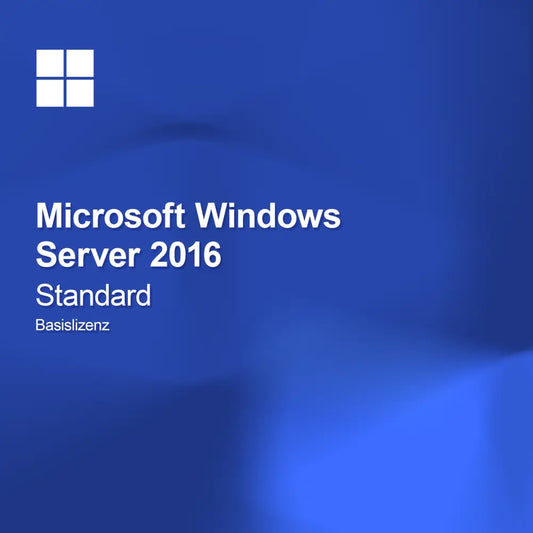 Microsoft Windows Server 2016 Standard основен лиценз