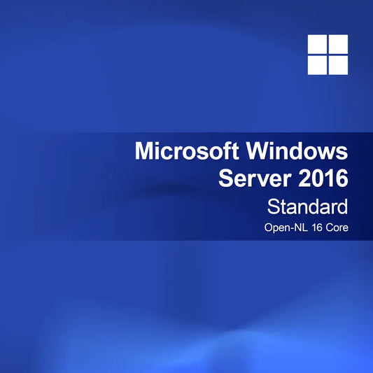 Microsoft Windows Server 2016 Standard Open-NL 16 ядра