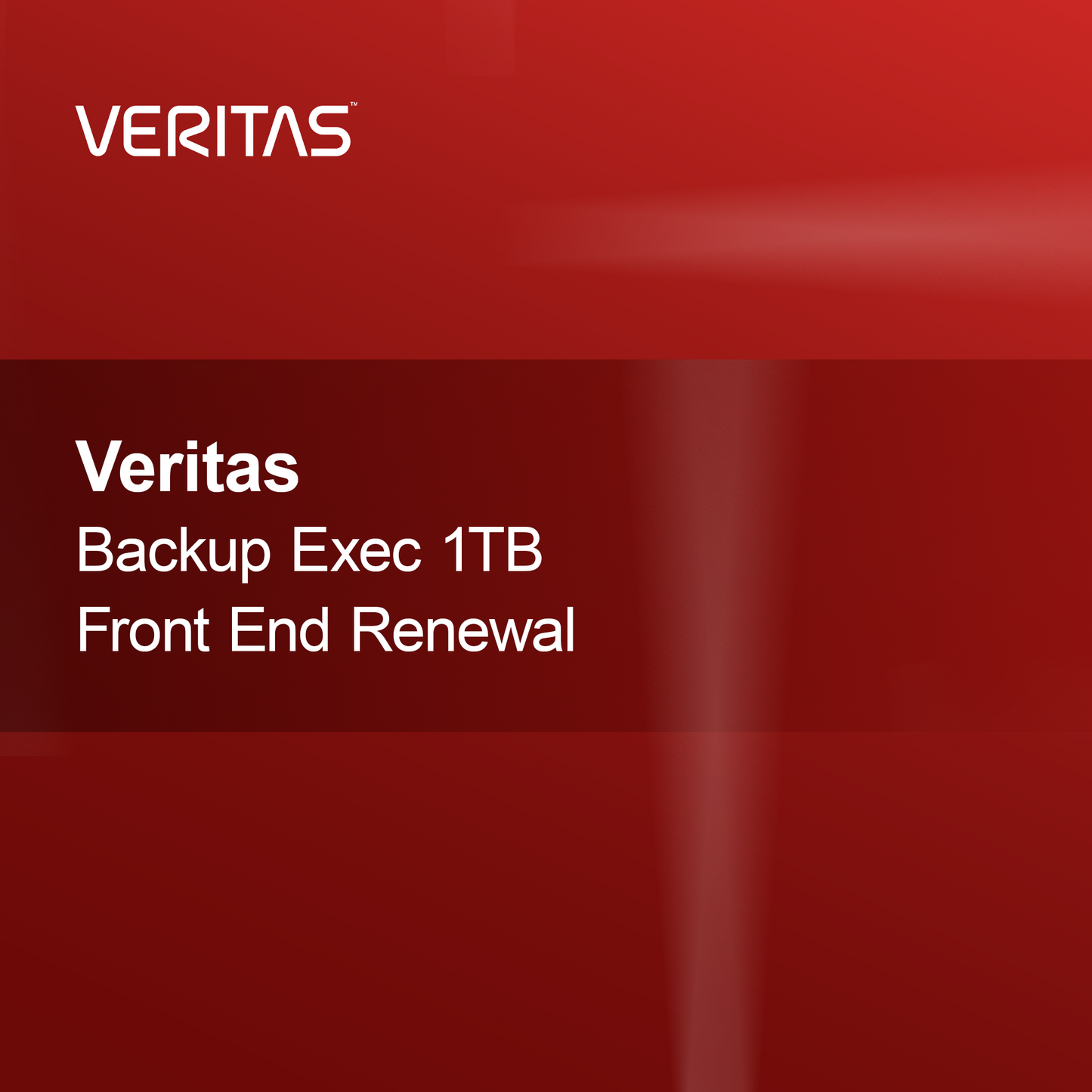 Подновяване на Veritas Backup Exec 1TB Front End
