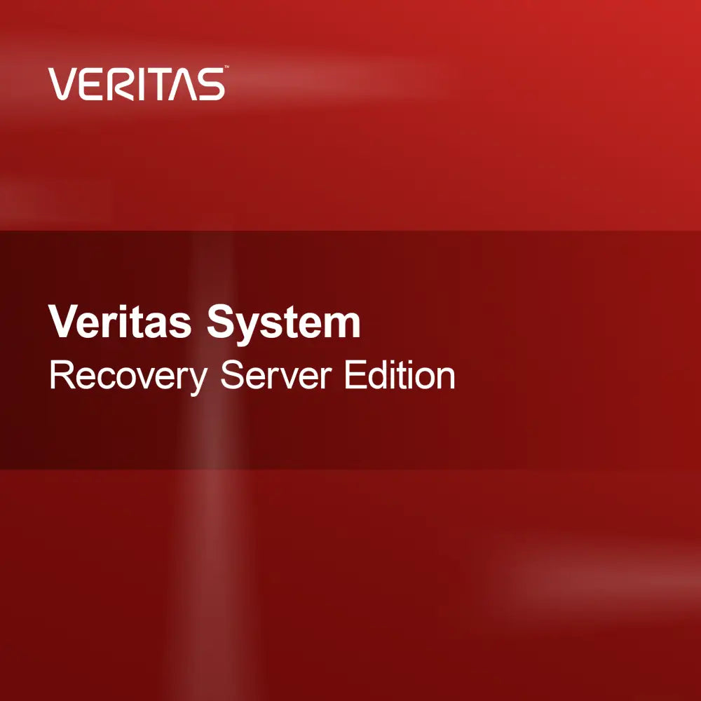 Veritas Възстановяване на системата Серверно издание