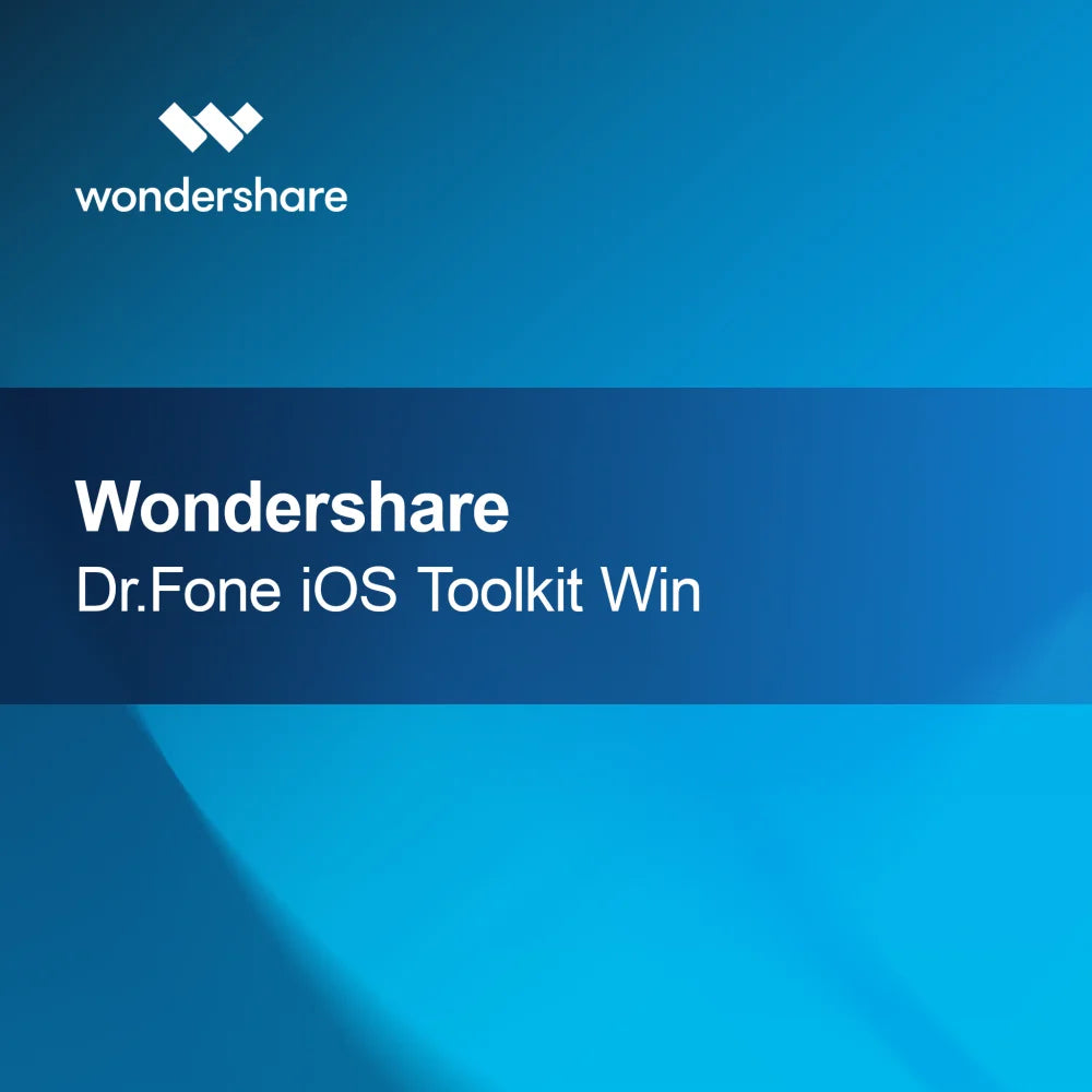 Wondershare Dr.Fone iOS комплект инструменти за Windows