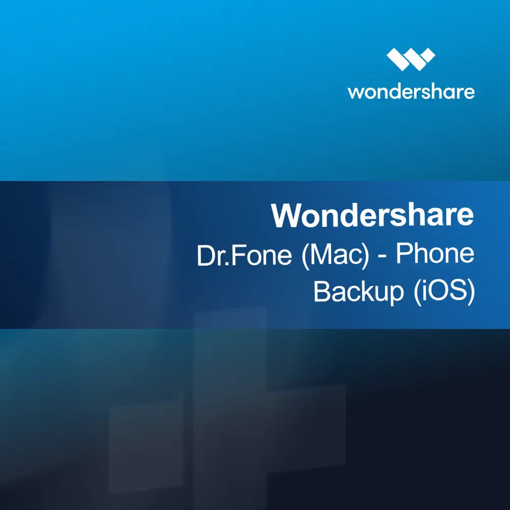 Wondershare Dr.Fone (Mac) - Архивиране на телефон (iOS)