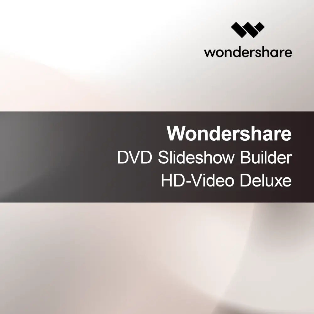 Wondershare DVD Slideshow Builder HD-Видео Deluxe