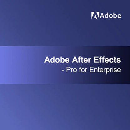 Adobe After Effects - Професионален за предприятия