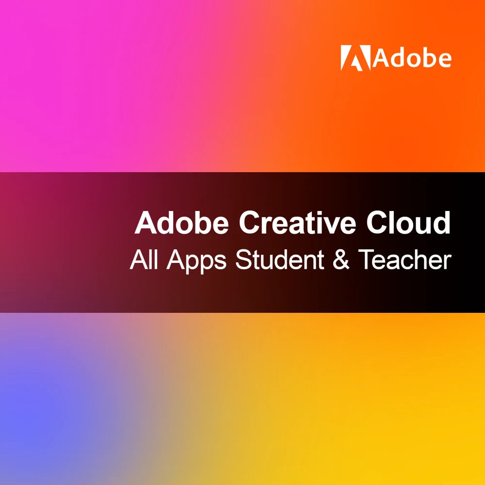 Adobe Creative Cloud Всички приложения за студенти и учители