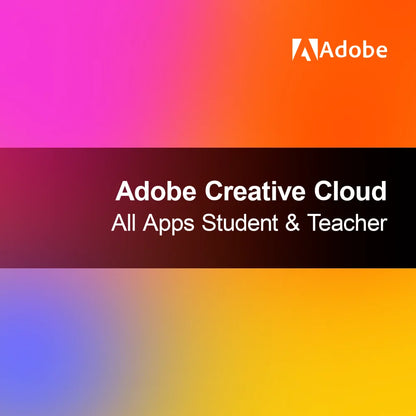 Adobe Creative Cloud Всички приложения за студенти и учители
