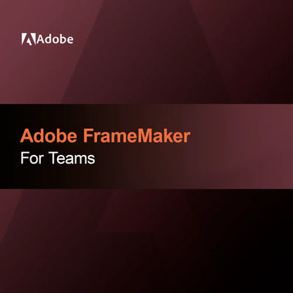 Adobe FrameMaker за екипи