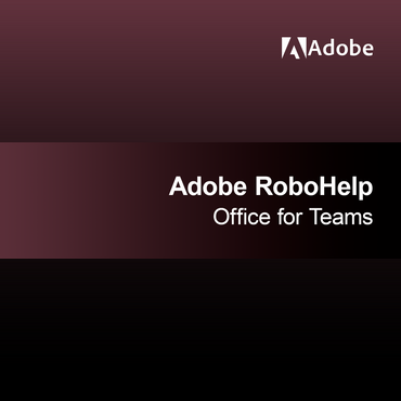 Adobe RoboHelp Office за екипи