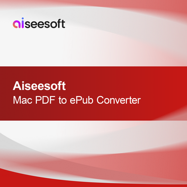 Aiseesoft Mac PDF към ePub конвертор
