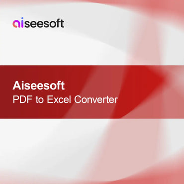 Aiseesoft PDF към Excel конвертор