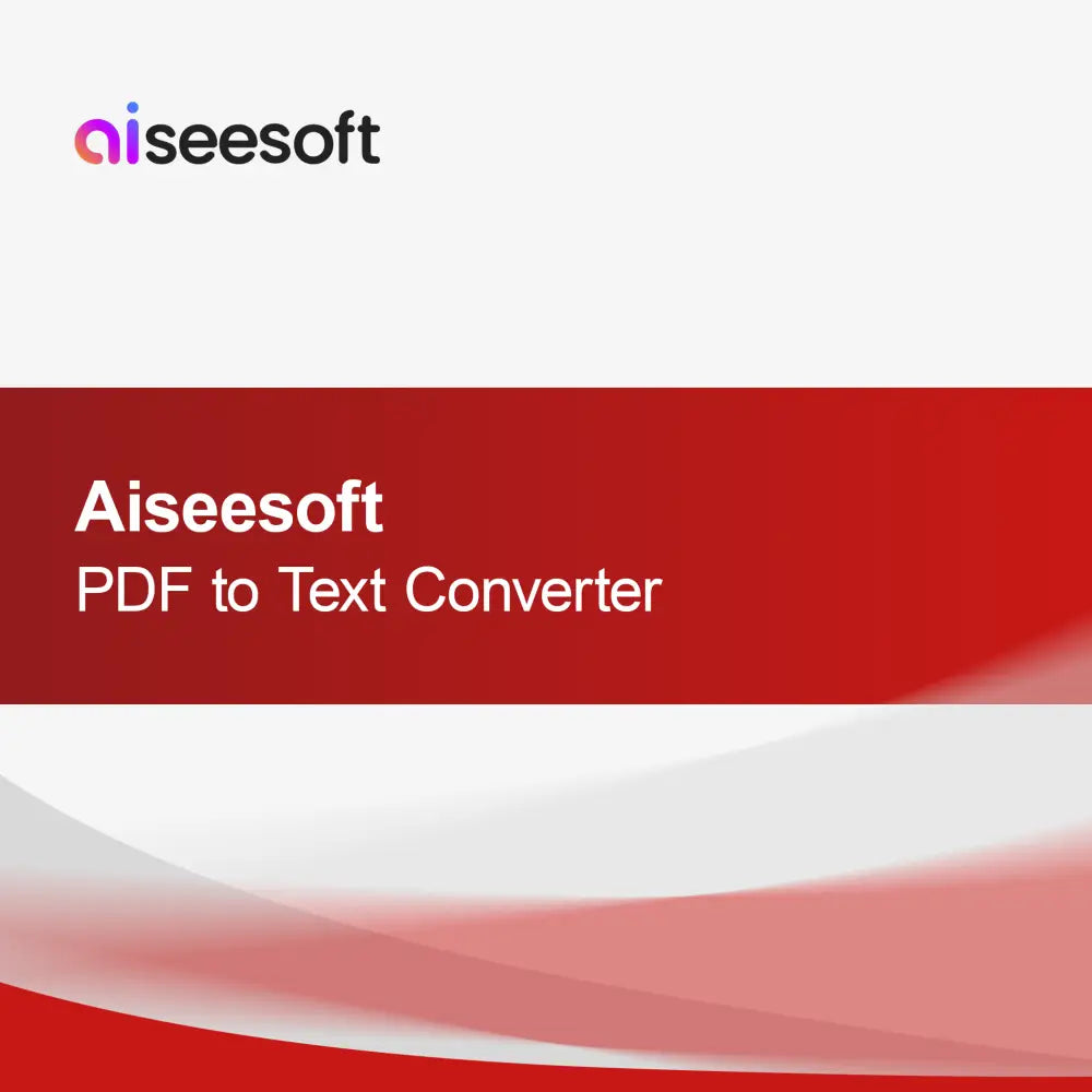 Aiseesoft PDF към текст конвертор
