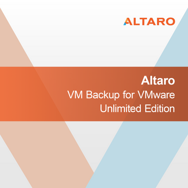Altaro VM Backup за VMware Unlimited Edition