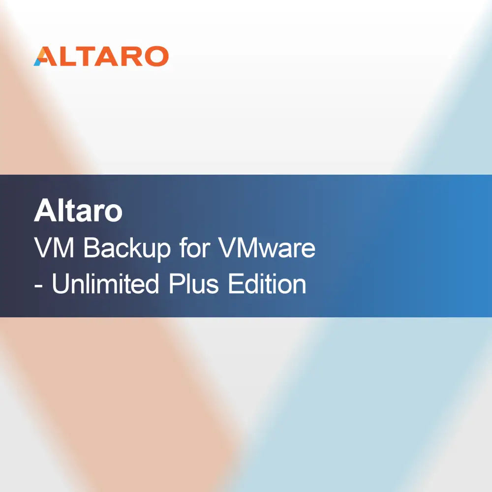 Altaro VM Backup за VMware - Unlimited Plus Edition