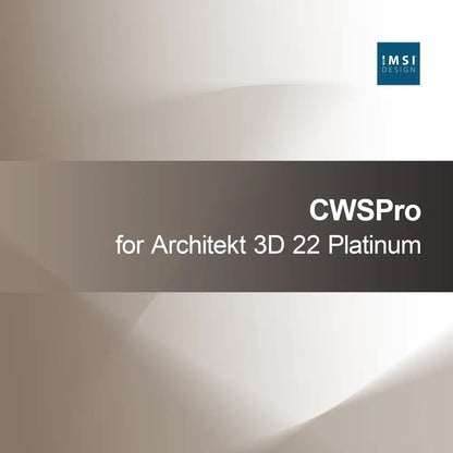 CWSPro за Architekt 3D 22 Platinum