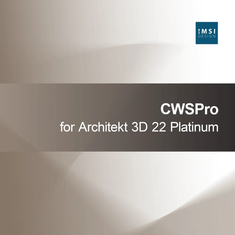 CWSPro за Architekt 3D 22 Platinum