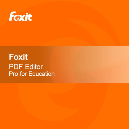 EDU Foxit PDF Editor Pro за образование
