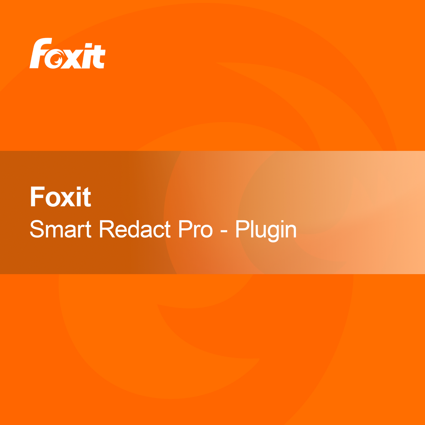 Foxit Smart Redact Pro - приставка