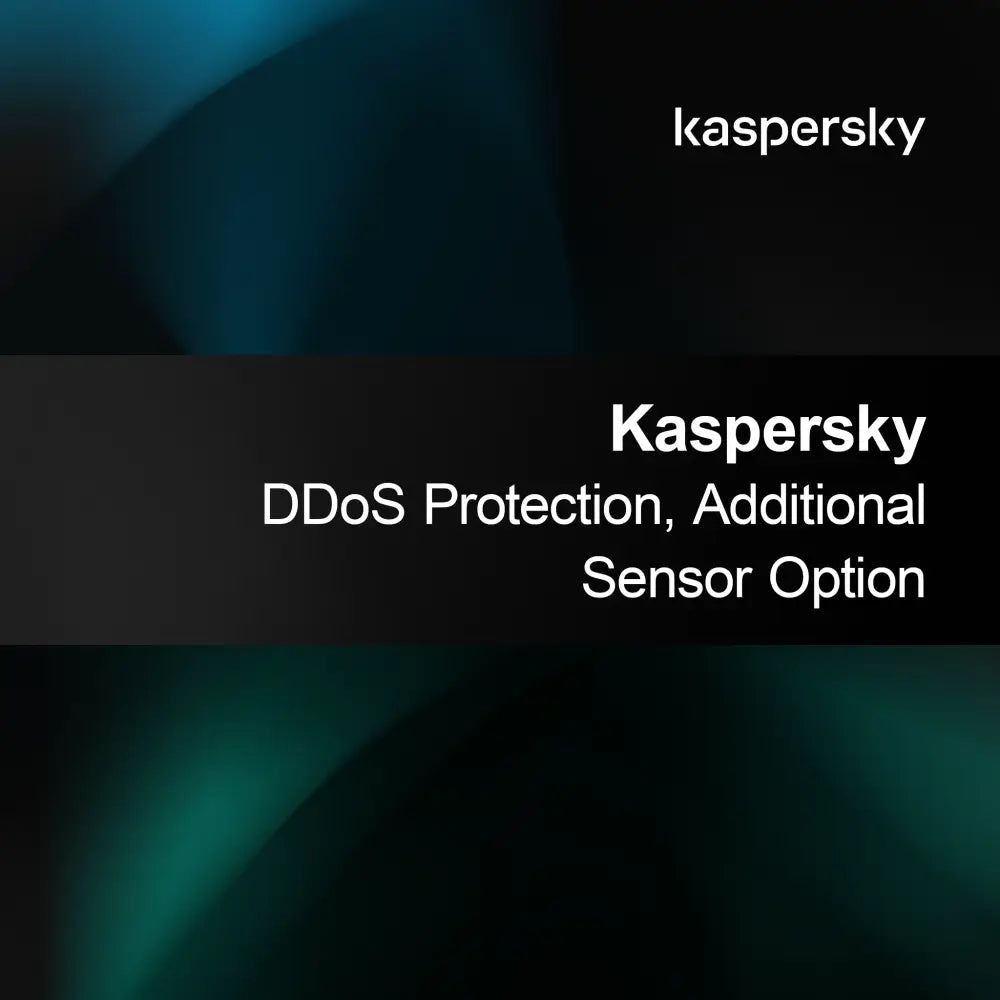 Kaspersky DDoS защита, опция за допълнителен сензор