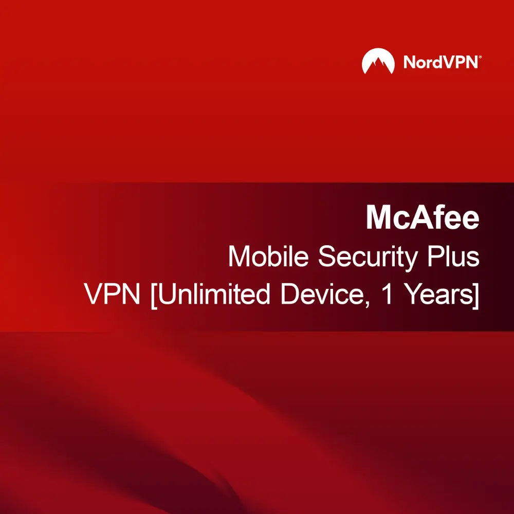 McAfee Mobile Security Plus VPN [Неограничени устройства, 1 година]