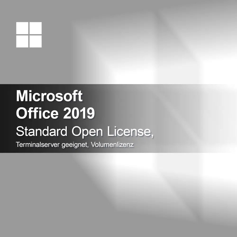 Microsoft Office 2019 Standard Open License, подходящ за терминален сървър, обемна лицензия