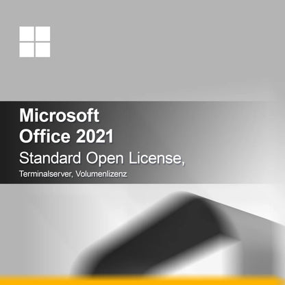 Microsoft Office 2021 Standard Open License, Terminalserver, Обемна лицензия