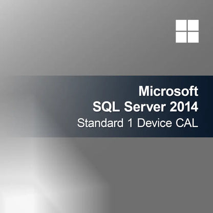 Microsoft SQL Server 2014 Standard 1 устройство CAL