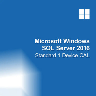 Microsoft SQL Server 2016 Standard 1 устройство CAL