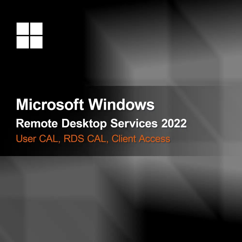Microsoft Windows Remote Desktop Services 2022, потребителски CAL, RDS CAL, лиценз за клиентски достъп
