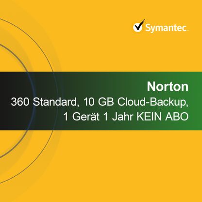 Norton 360 Standard, 10 GB облачно архивиране, 1 устройство 1 година БЕЗ АБОНАМЕНТ