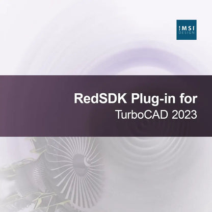 RedSDK плъгин за TurboCAD 2023