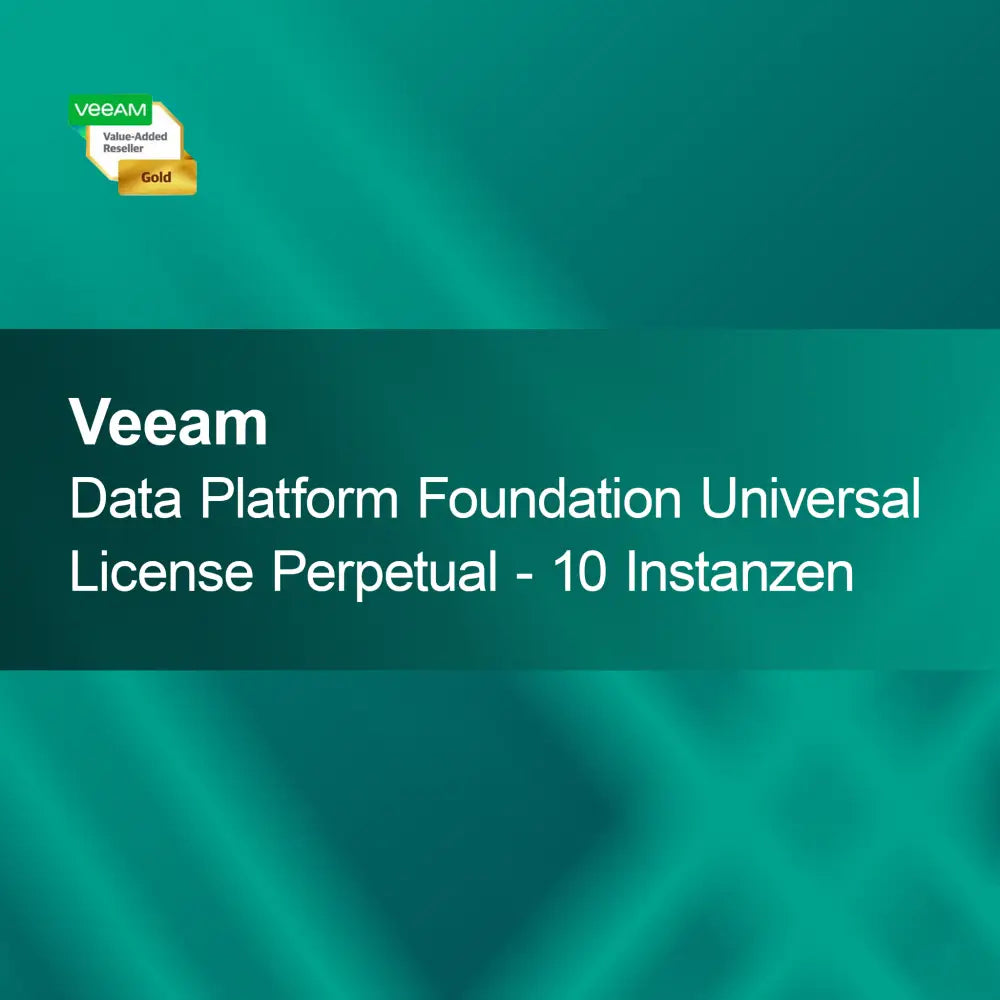 Veeam Data Platform Foundation Universal License Perpetual - 10 инстанции