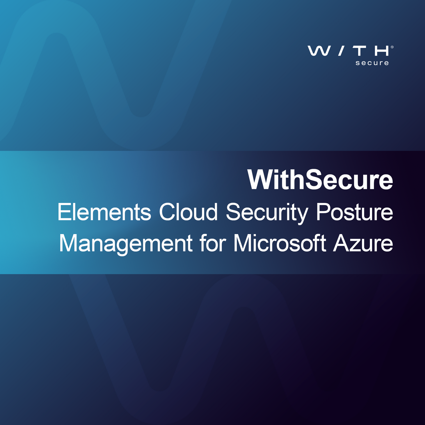 WithSecure Elements Cloud Security Posture Management for Microsoft Azure