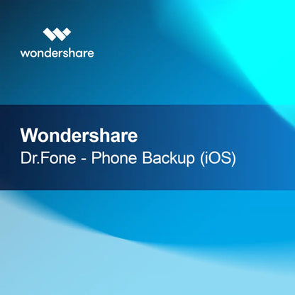 Wondershare Dr.Fone - Архивиране на телефон (iOS)