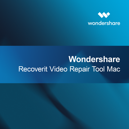 Wondershare Recoverit Инструмент за ремонт на видео за Mac