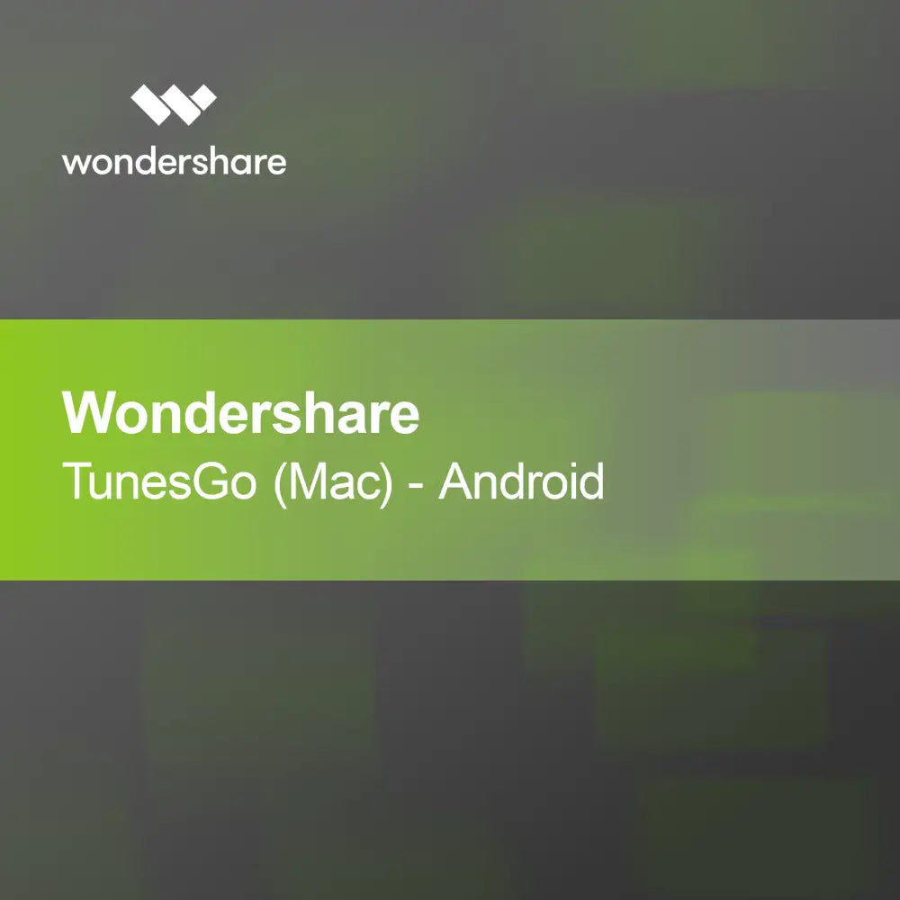 Wondershare TunesGo (Mac) - Андроид