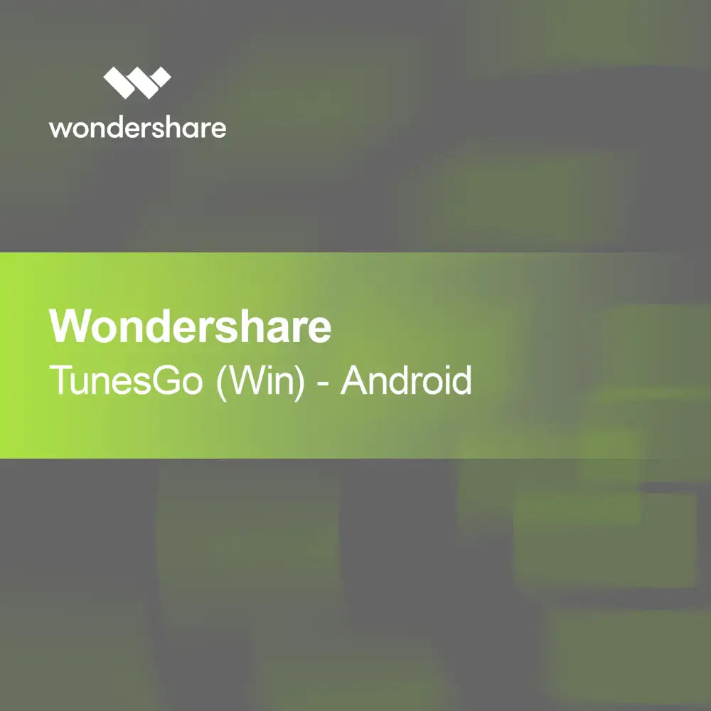 Wondershare TunesGo (Win) - Андроид